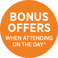 Bonus offers sticker for Travel Lounges